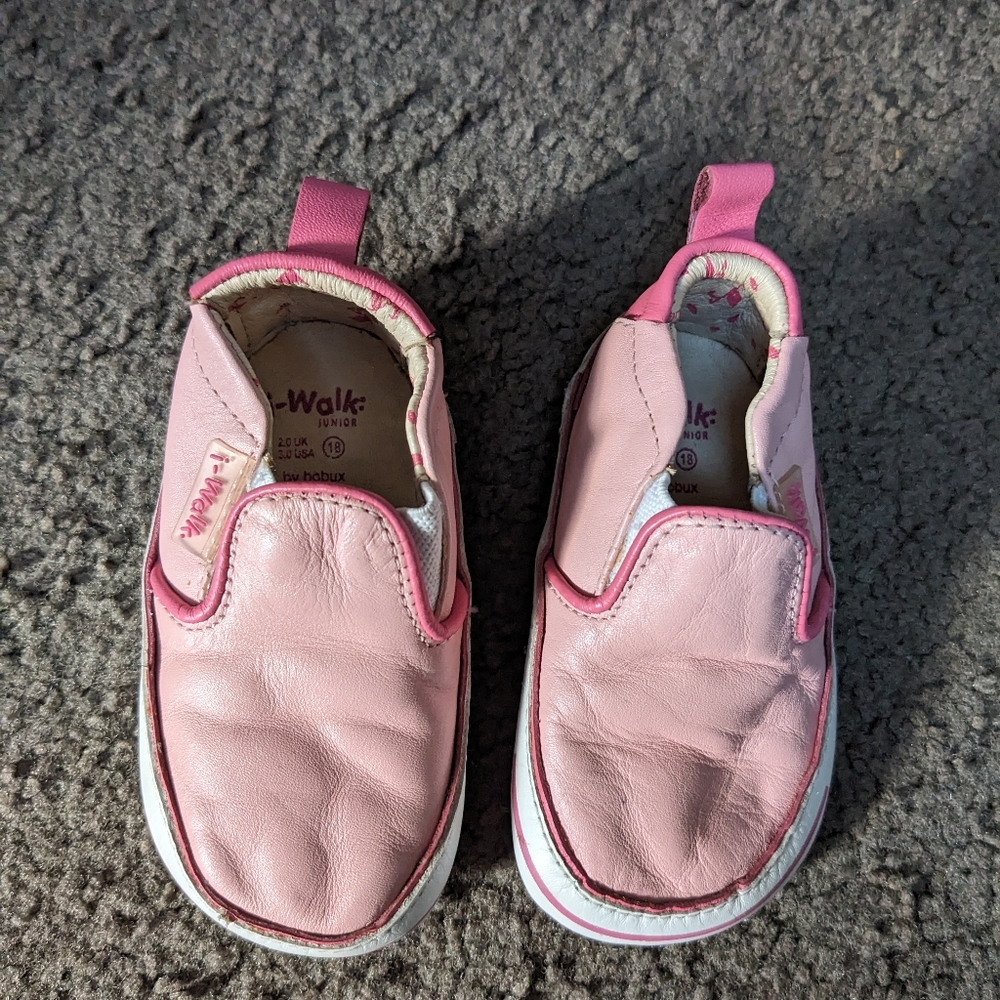 Baby/Toddler Girls * Pink i-Walk Junior Sneaker * Size 3